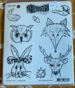 Dylusions stempels, gebruikt, Ophalen of Verzenden, Gebruikt, EZ-mounted stempel