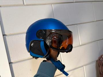 Uvex Junior Visor Pro Skihelm - Blauw 53 - 56 cm verstelbaar beschikbaar voor biedingen
