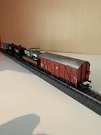Marklin goederenwagons, Wisselstroom, Gebruikt, Wagon, Ophalen of Verzenden