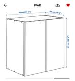 Gezocht: 2x IKEA Ivar kast, 50cm diep, Huis en Inrichting, Kasten | Kledingkasten, Met plank(en), Gebruikt, Minder dan 100 cm