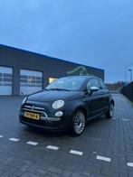 Fiat 500 1.2 AUT 2012 Zwart, Auto's, Fiat, Euro 5, 4 cilinders, Zwart, Bruin