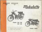 Motobecane Mobylette AV89 AU89 SPR onderdelenboek (7025z), Fietsen en Brommers, Handleidingen en Instructieboekjes, Zo goed als nieuw
