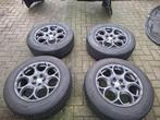 Sportvelgenset + winterbanden van een Alfa Romeo Stelvio, Auto-onderdelen, Banden en Velgen, Gebruikt, -, Verzenden, -