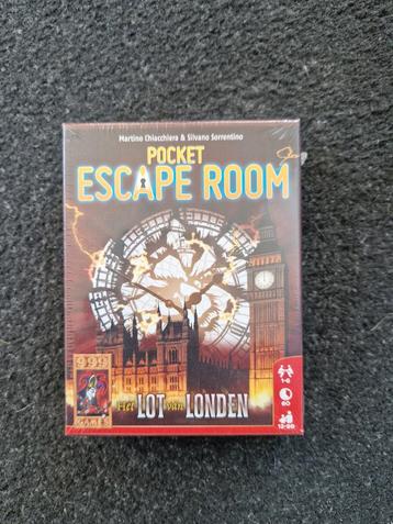 Pocket Escape Room: Het Lot van Londen beschikbaar voor biedingen