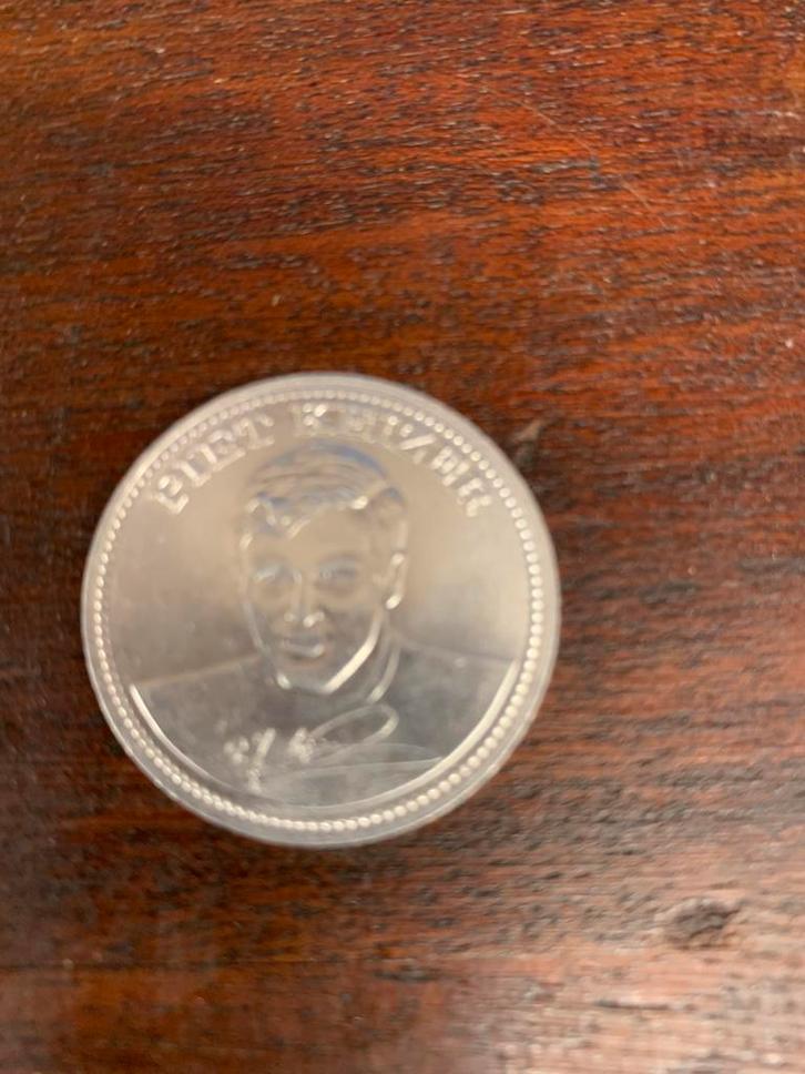 Penning Piet Keizer uit 1970 spaaractie Shell., Postzegels en Munten, Munten | België, Ophalen of Verzenden