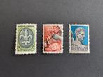 1937 Wereld Jamboree Vogelenzang NVPH nr 293-295 postfris, Verzenden, T/m 1940, Postfris
