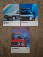 3x autofolder VW Golf 2e generatie Syncro, Verzenden, Zo goed als nieuw, Volkswagen
