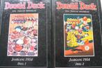 DONALD DUCK / JAARGANG 1954 deel 1 en 2 / facsimile, Boeken, Stripboeken, Gelezen, Complete serie of reeks, Verzenden