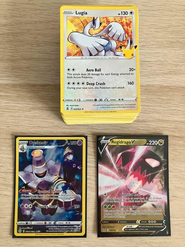 Set van 100 verschillende originele Pokemon kaarten, Hobby en Vrije tijd, Verzamelkaartspellen | Pokémon, Zo goed als nieuw, Meerdere kaarten