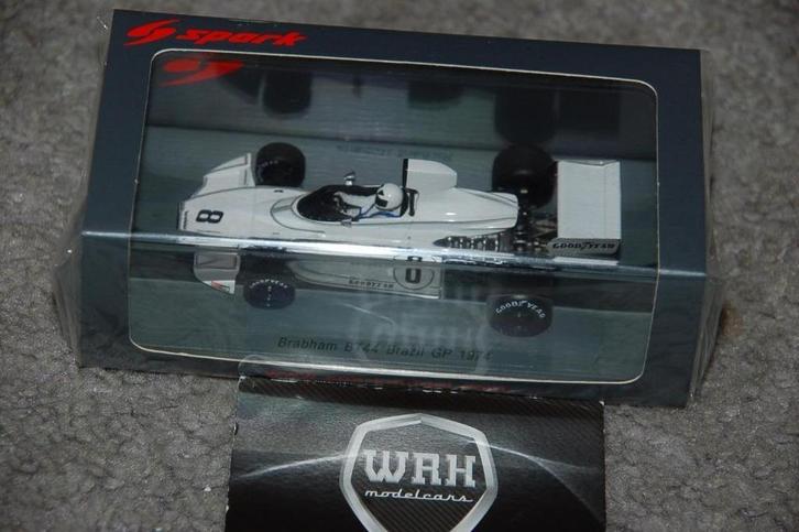 1:43 BRABHAM BT44 F1 #8 SPARK S5258 WRH, Hobby en Vrije tijd, Modelauto's | 1:43, Zo goed als nieuw, Auto, Overige merken, Ophalen of Verzenden