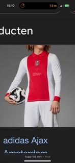 Ajax 125 jaar Adidas longsleeve maat M, originele verpakking, Sport en Fitness, Voetbal, Maat M, Ophalen of Verzenden, Nieuw, Shirt