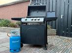 Direct klaar: 3+1 branders incl. gasfles & bakplaat, Tuin en Terras, Gasbarbecues, Ophalen, Gebruikt, Nice Cooker