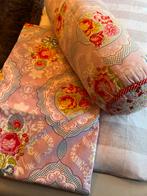 Merk Pip rolkussen en 1-persoons dekbedovertrek. 2-zijdig., Ophalen of Verzenden, Zo goed als nieuw, Roze, Vierkant