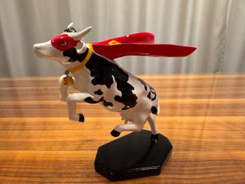Supercow Beeldje – Superman Koe / Cow Parade stijl  beschikbaar voor biedingen