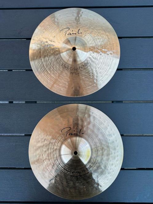 Paiste 13” Signature Dark Crisp Hihats, Muziek en Instrumenten, Drumstellen en Slagwerk, Zo goed als nieuw, Overige merken, Ophalen of Verzenden