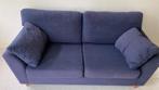 Nette blauwe 2-zits bank, Huis en Inrichting, Ophalen, Gebruikt, 150 tot 200 cm, Tweepersoons