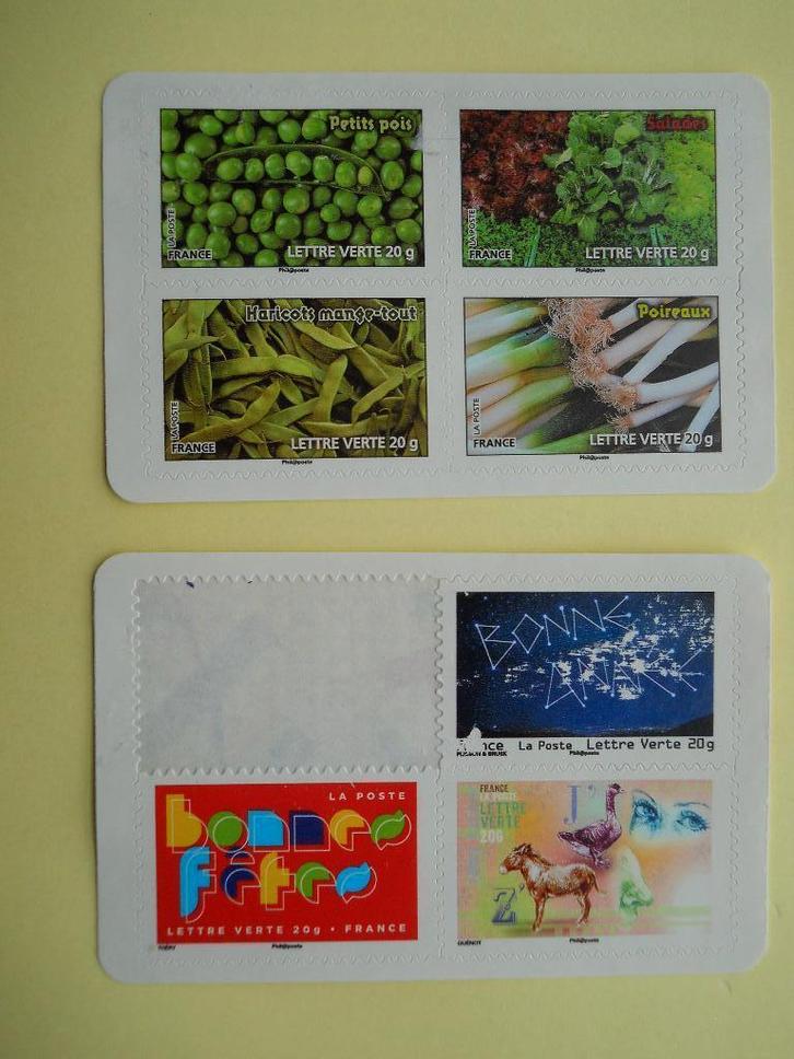 Frankrijk 2012 Nominaal Lettre verte 7x postfris, Postzegels en Munten, Postzegels | Europa | Frankrijk, Postfris, Ophalen of Verzenden