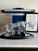 Swarovski pronkstuk neushoorn, Verzamelen, Swarovski, Ophalen of Verzenden, Zo goed als nieuw, Figuurtje
