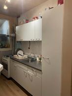 Brunyzeel keuken met aluminiumblad GRATIS, Ophalen, Gebruikt, Wit, Enkelwandige keuken