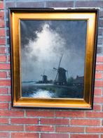 Prachtige oude schilderij van Theodorus Selhorst, Antiek en Kunst, Kunst | Schilderijen | Klassiek, Ophalen of Verzenden