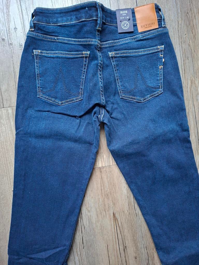 KUYICHI Suzie slimfit jeans W27 L32, Blauw, KUYICHI, Nieuw, Ophalen of Verzenden