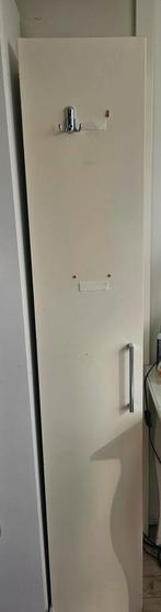 Smalle Kast met Deur en Planken, Ophalen, Overige materialen, Minder dan 50 cm, Modern