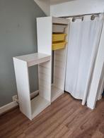 Witte commode/kast met opbergbakken, Ophalen, Gebruikt, Minder dan 75 cm, Minder dan 50 cm