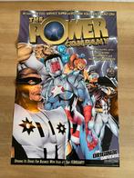 Gave vintage DC Comics The Power Company poster uit 2001, Nieuw, Ophalen of Verzenden, A1 t/m A3, Rechthoekig Staand