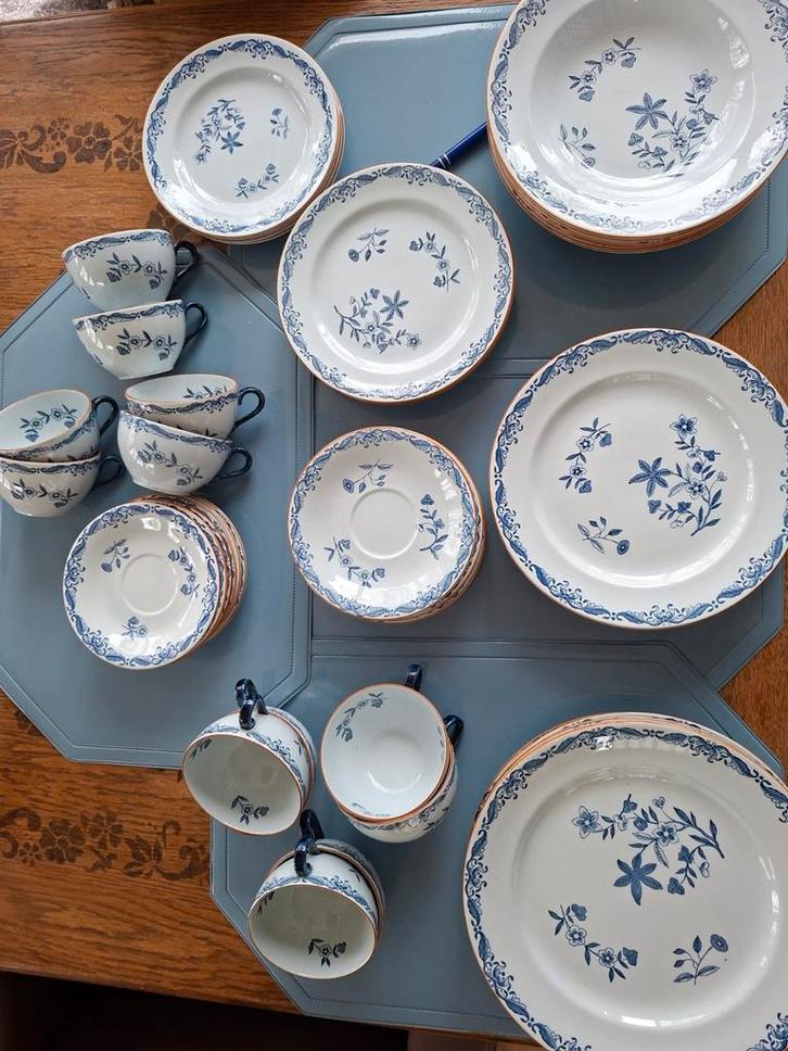 Rörstrand Ostindia 6 persoons,  servies B, Antiek en Kunst, Antiek | Servies compleet, Ophalen