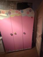 Driedelige kledingkast voor meisjes, Kinderen en Baby's, Kinderkamer | Commodes en Kasten, 50 tot 70 cm, 105 cm of meer, Ophalen of Verzenden