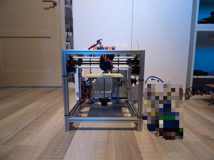 Hypercube 3D-printer werkend of voor onderdelen, Computers en Software, 3D Printers, Gebruikt, Ophalen