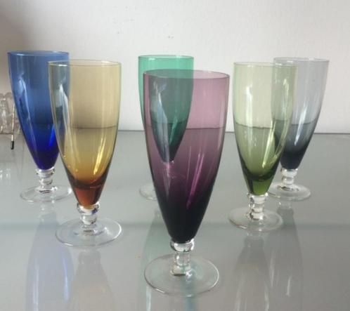 Kristalunie Maastricht Carnaval Biertulpen, Antiek en Kunst, Antiek | Glas en Kristal, Ophalen