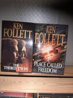 Ken Follett - The Third Twin & A Place Called Freedom, Boeken, Ophalen of Verzenden, Zo goed als nieuw, Ken Follett, Nederland