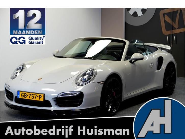 Porsche 911 Cabrio 3.8 Turbo 441kW/600pk PDK7 NL-AUTO! AKRAP, Auto's, Porsche, Bedrijf, Te koop, 4x4, ABS, Achteruitrijcamera