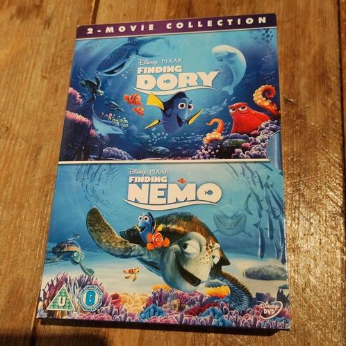 Dvd box Finding Nemo & Finding Dory, Cd's en Dvd's, Dvd's | Tekenfilms en Animatie, Zo goed als nieuw, Amerikaans, Alle leeftijden