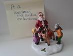 A12, kerstman met kinderen en rendier, Diversen, Kerst, Ophalen of Verzenden, Zo goed als nieuw