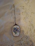 Royal Albert - verzilverde suikerschep met emaille inleg, Ophalen of Verzenden