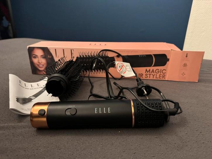 ELLE Magic Air Styler - Zo goed als nieuw!, Sieraden, Tassen en Uiterlijk, Uiterlijk | Haarverzorging, Zo goed als nieuw, Föhn of Haardroger