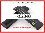 Vervangende afstandsbediening voor de RC2040 van LUXTRONIC., Nieuw, Ophalen of Verzenden