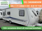 Hobby 560 KMFE DE LUXE, STAPELBED, FRANSBED, MOVER, VOORTENT, Caravans en Kamperen, Caravans, Rondzit, Hobby, Mover, 7 tot 8 meter