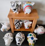 Oink spaarpotten 9 verschillende, Ophalen of Verzenden, Zo goed als nieuw, Steen, Aardewerk of Keramiek, Dier