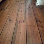 Grenen Vloerdelen ong 50m2 - Massief Hout, Herbruikbaar, Ophalen, Gebruikt, Vloerdelen of -planken, 10 m² of meer
