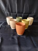 Studio Tavola bekers Deep Forest 380 ml (6), Huis en Inrichting, Keuken | Servies, Ophalen of Verzenden, Zo goed als nieuw, Overige stijlen