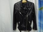 zwarte schaaps leren jas Billie Biker  mt M All Saints, Maat 38/40 (M), Zwart, Ophalen of Verzenden, All saints