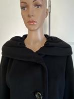 i43 Erich Fend mt 40=M/L luxe wollen jas winterjas wol zwart, Kleding | Dames, Jassen | Winter, Maat 38/40 (M), Zwart, Zo goed als nieuw