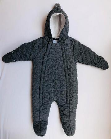 Superleuke en handige onesie winterjas baby mt 68 - tm 10mnd