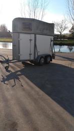 1,5 paardstrailer, Ophalen, Gebruikt, Hout, 1½-paards trailer