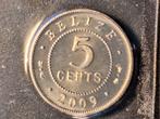 Belize 5 cents 2009, Postzegels en Munten, Ophalen of Verzenden, Midden-Amerika