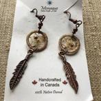 Native Canadian handgemaakte dreamcatcher oorbellen, Overige materialen, Zo goed als nieuw, Hangers, Verzenden