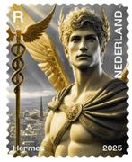 NL Crypto stamp 2025 Geel, Postzegels en Munten, Postzegels | Nederland, Ophalen of Verzenden